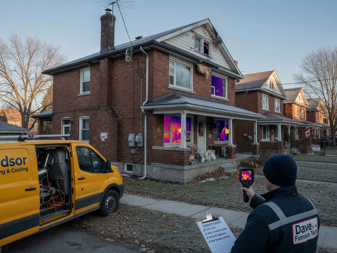 Common Causes of Uneven Heating in Windsor Homes